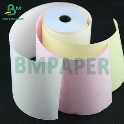 Papel de cópia sem carbono branco rosa amarelo de 50 g a 60 g CCP para notas