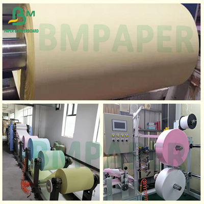 Papel de cópia sem carbono branco rosa amarelo de 50 g a 60 g CCP para notas