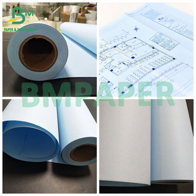 Boa Reprodutividade Papel de Plano de Dois lados 36×50 yardas Núcleo Enrolado 2 polegadas