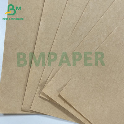 70gm Forte resistência à tração Castanho Kraft Cimento Saco de papel rolos