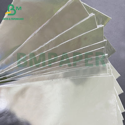 Impressão de rótulos de cerveja 70 gm 80 gm papel metálico impermeável