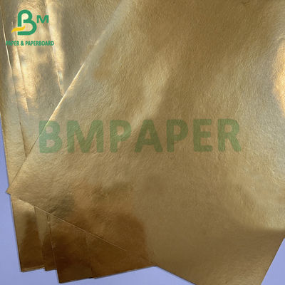 70gm Resistência à Moldagem Ouro Alumínio Metallizado Papel Laber Cerveja
