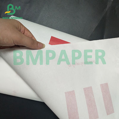 Papel de embalagem de alimentos biodegradável, à prova de gordura, para cozimento, óleo de silicone