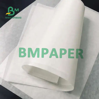Papel Kraft Branco Luminoso de Um Lado Grau Alimentar Mg Papel Kraft de Embalagem 30g 35g 40g 45g 50g
