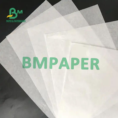 Papel Kraft Branco Luminoso de Um Lado Grau Alimentar Mg Papel Kraft de Embalagem 30g 35g 40g 45g 50g