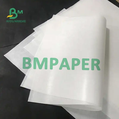 Papel Kraft Branco Luminoso de Um Lado Grau Alimentar Mg Papel Kraft de Embalagem 30g 35g 40g 45g 50g