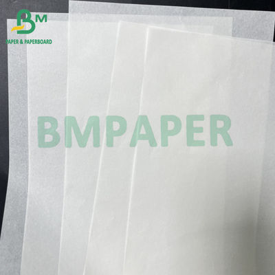 Papel de embalagem de alimentos branco de 33gm e 38gm com óleo e graxa perfeitos