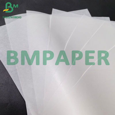 Papel de embalagem de hambúrgueres de qualidade alimentar de 45 g branco à prova de gordura