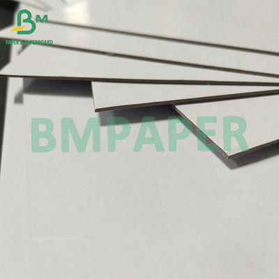 Papel de cartão branco cinza revestido de uma só face de baixo custo para caixas de produtos