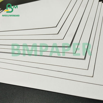 Papel de cartão branco cinza revestido de uma só face de baixo custo para caixas de produtos