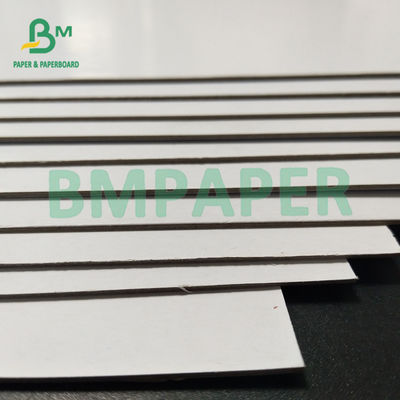 Papel de cartão branco cinza revestido de uma só face de baixo custo para caixas de produtos