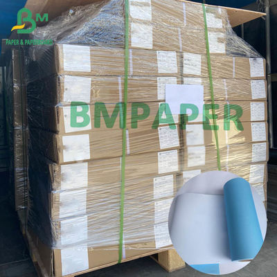 A0 A1 80gms Papel de Impressão Azul Branco 50 metros de rolos 2 polegadas Núcleos, 5 pcs uma caixa