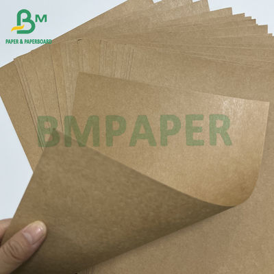 Embalagem de fast food Brown Kraft 270gm Papel revestido em PE à prova de gordura
