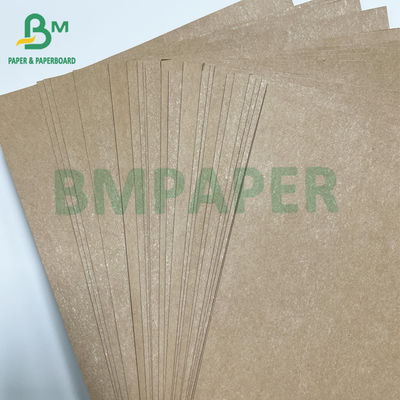 Embalagem de fast food Brown Kraft 270gm Papel revestido em PE à prova de gordura