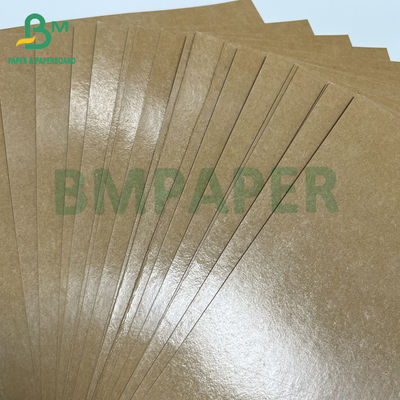 72 * 102 cm Óleo resistente Água resistente Embalagem de lanches PE Papel Kraft