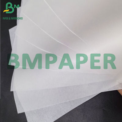 40 g de papel Kraft MG branco à prova de gordura, revestido com óleo de silicone, para embalagem de açúcar