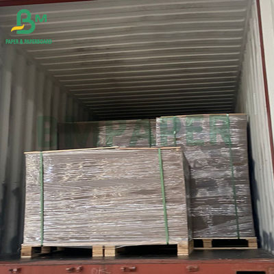 1300gm Hard &amp; High Folding Strength Laminated Grey ChipBoard para caixa de armazenamento