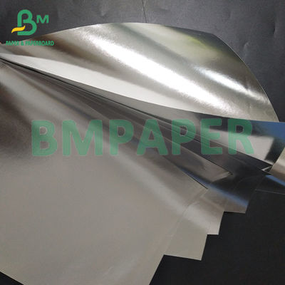 Resistente à humidade e à água Prata Aluminizada Resistência ao molho Papel Metalizado Para Impressão de Papel de Etiquetas de Cerveja