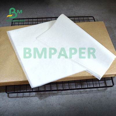 Papel branco de embalagem de alimentos à prova de gordura para hambúrgueres de sanduíche de 35 gm Grau 3 6