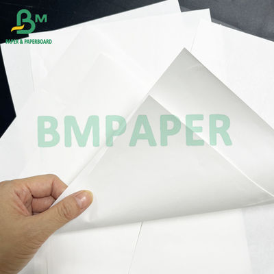 70 gm Papel Kraft branco branqueado em bobina para embalagem de produtos alimentares