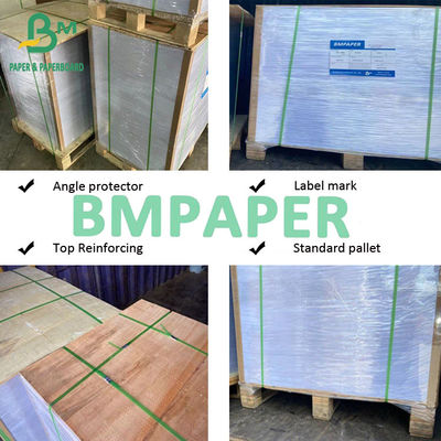 Alimentos Saquetes de açúcar Papel de café embalagens de embalagem Folhas de papel revestidas de branco