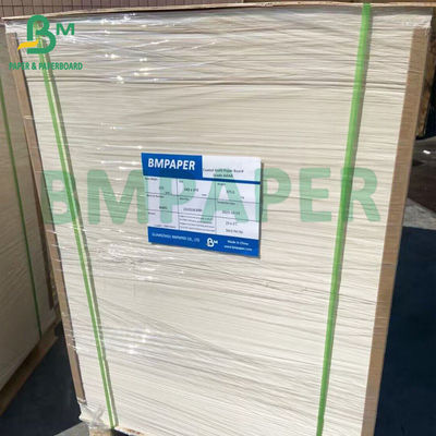 Folha de papelão branco plano não revestido de espessura de 1,5 mm e 2 mm