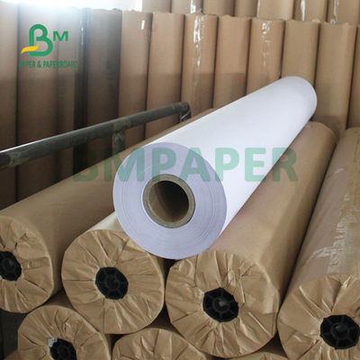 45 gm 60 gm Papel Plotter não revestido para máquina de corte 165cm 190cm x 250m