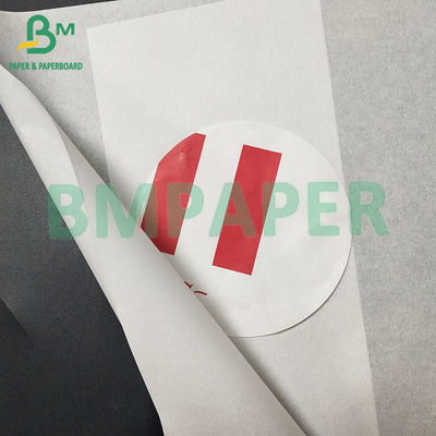 Papel à prova de óleo branco e à prova de água de qualidade alimentar reciclável para alimentos fritos