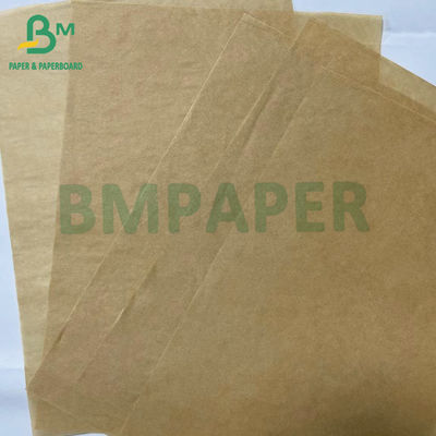38 gsm Papel Kraft Resistente a Gordura Ecológico Para Embalagem de Snacks