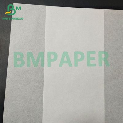 Papel à prova de óleo branco e à prova de água de qualidade alimentar é usado para alimentos fritos