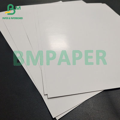 Folhas de embalagem Papel de sofá revestido de dois lados e brilhante para folheto do produto