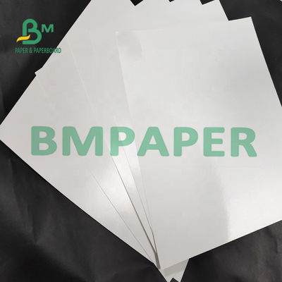 300g 350g 400g Papel C1S revestido em PE branco para embalagem de alimentos