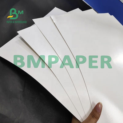 300g 350g 400g Papel C1S revestido em PE branco para embalagem de alimentos