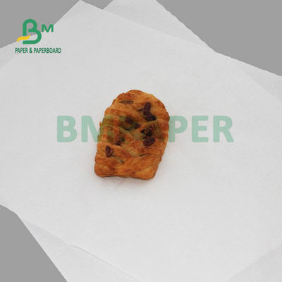 40 g/m2 Papel de Proteção contra Óleo para Embalho de Hambúrguer à prova de microondas 500 x 335 mm