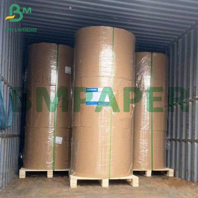 Folhas de papel Kraft de 40 gm de lado Brilhante, à prova de óleo MG, sem branqueamento, castanho, com nervuras