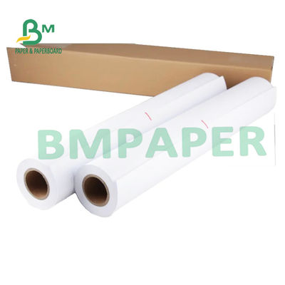 80gm Boa Impressibilidade Papel de Ficha CAD de Rolo Branco Liso Premium
