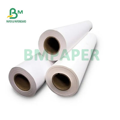 80gm Boa Impressibilidade Papel de Ficha CAD de Rolo Branco Liso Premium