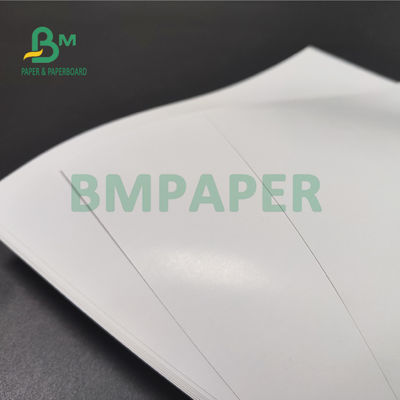 80# 100# C2S Papel de texto revestido de branco brilhante para cabides 24' x 36'