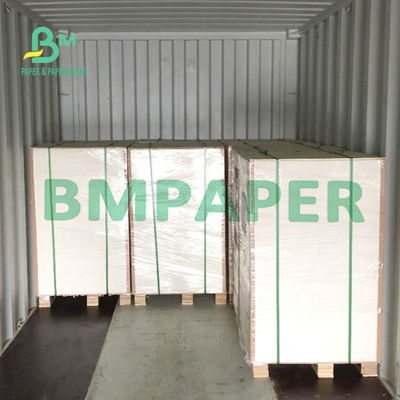 Folha de papel kraft de alta espessura 300 g 350 g 400 g em branco para embalagens alimentares
