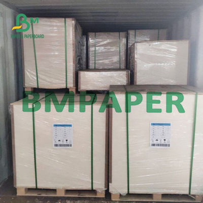 Folha de papel kraft de alta espessura 300 g 350 g 400 g em branco para embalagens alimentares