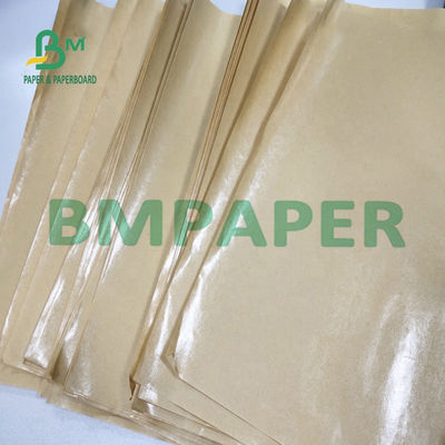 40g 45g 50g Pulpa de Bambú Brilhante Marrom MG Papel Kraft Para Saco de Transporte