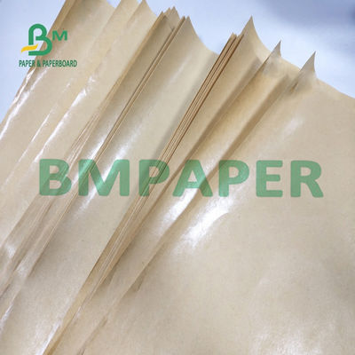 40g 45g 50g Pulpa de Bambú Brilhante Marrom MG Papel Kraft Para Saco de Transporte