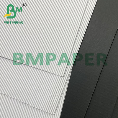 20 x 28&quot; de cartão ondulado branco preto leve F papel de flauta para embalagem
