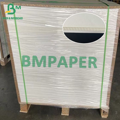 Folhas de papelão ondulado preto / branco 3 camadas de folha de flauta F de cores 700mm X 1000mm