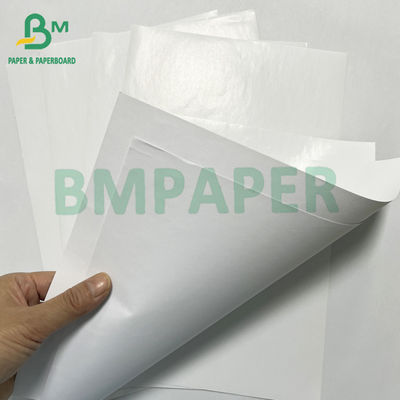 Papel adesivo de etiqueta de proteção ambiental branco liso 80 gr