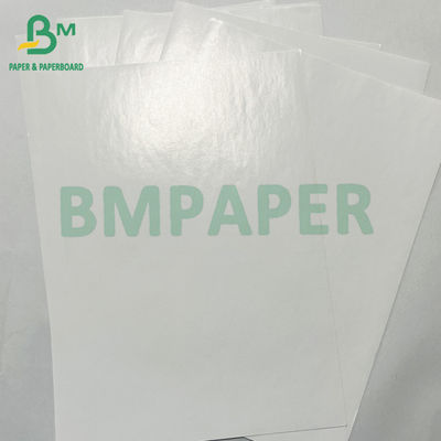 Papel adesivo de etiqueta de proteção ambiental branco liso 80 gr