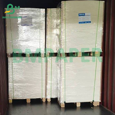80GSM Papel de etiquetas branco mono-brilhante revestido de um lado para embalagens
