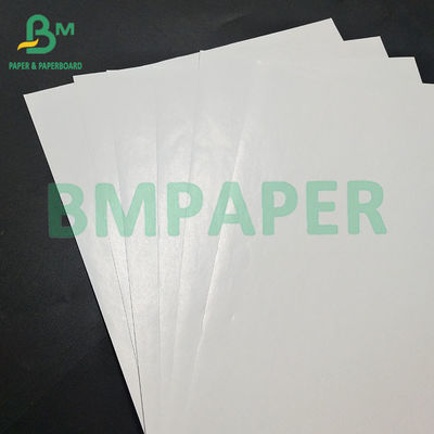 80GSM Papel de etiquetas branco mono-brilhante revestido de um lado para embalagens