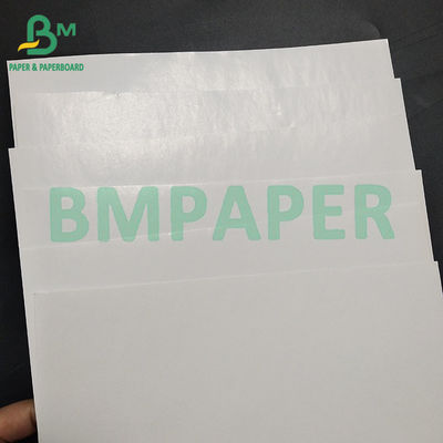 Rolo de papel branco revestido de lado único com folhas auto-aderentes de alta aderência