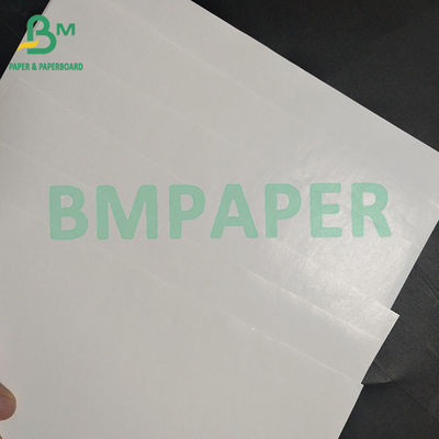 Rolo de papel branco revestido de lado único com folhas auto-aderentes de alta aderência